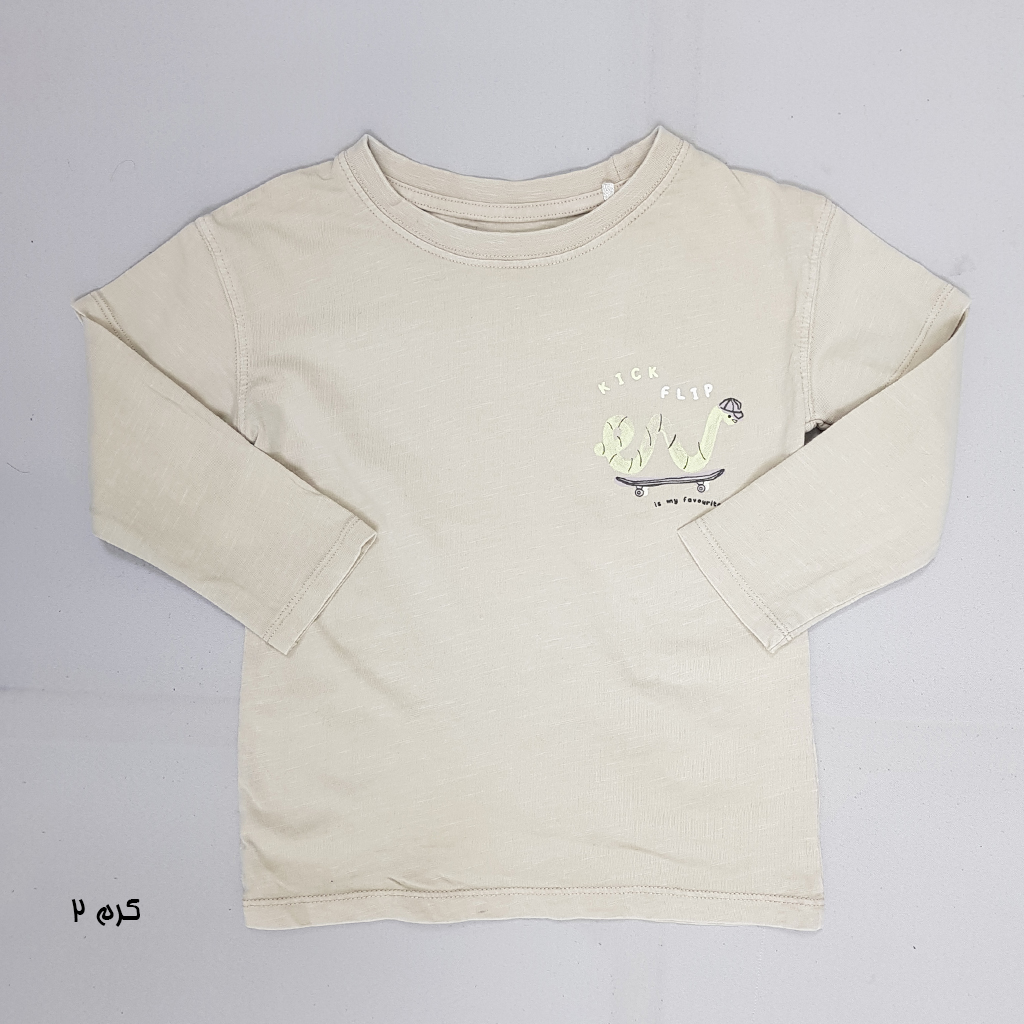 بلوز پسرانه 29227 سایز 6 ماه تا 5 سال کد 16 مارک Reserved   *