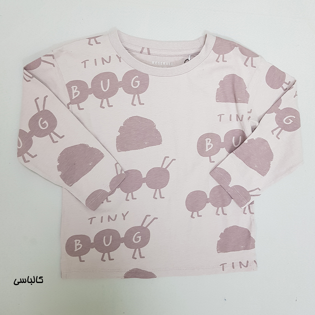 بلوز پسرانه 29227 سایز 6 ماه تا 5 سال کد 16 مارک Reserved   *