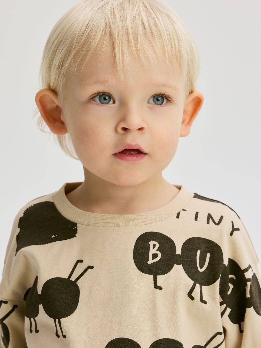 بلوز پسرانه 29227 سایز 6 ماه تا 5 سال کد 16 مارک Reserved   *