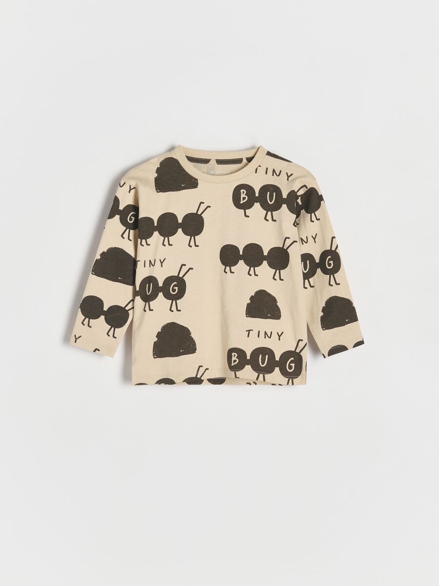 بلوز پسرانه 29227 سایز 6 ماه تا 5 سال کد 16 مارک Reserved   *