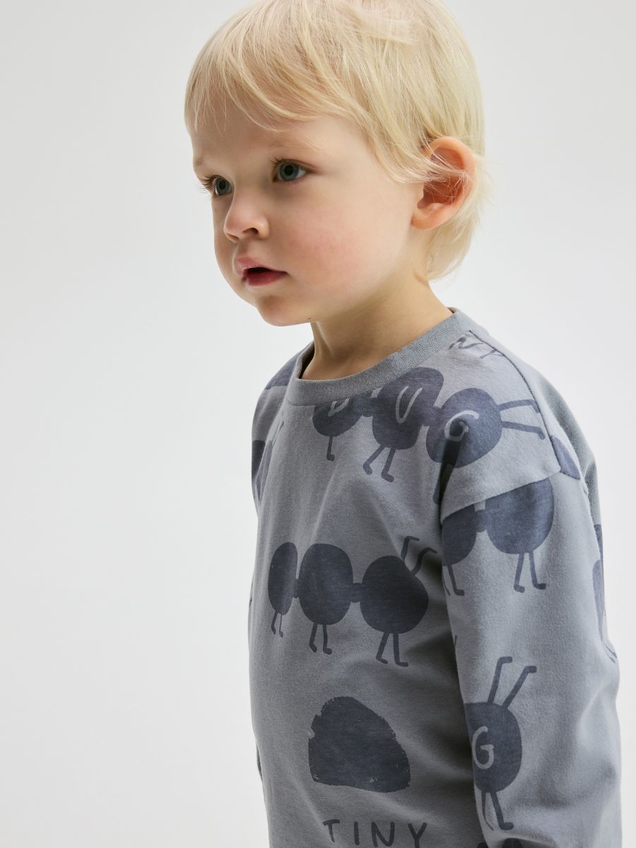 بلوز پسرانه 29227 سایز 6 ماه تا 5 سال کد 16 مارک Reserved   *