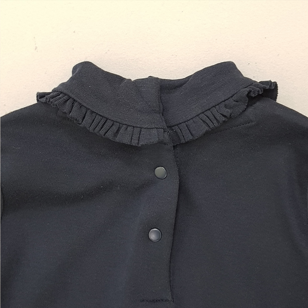 بلوز یقه اسکی دخترانه 29227 سایز 12 ماه تا 10 سال کد 17 مارک OVS   *