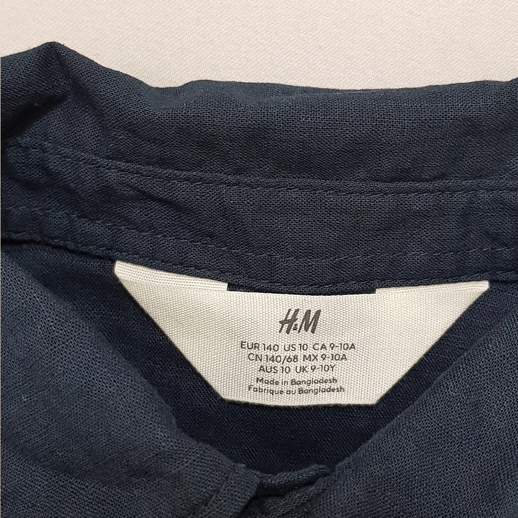 پیراهن پسرانه 29208 سایز 9 تا 15 سال مارک H&M   *