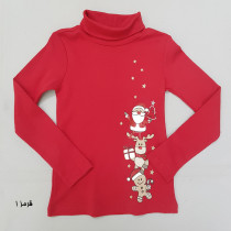بلوز دخترانه 29227 سایز 3 تا 9 سال کد 23 مارک OVS   *