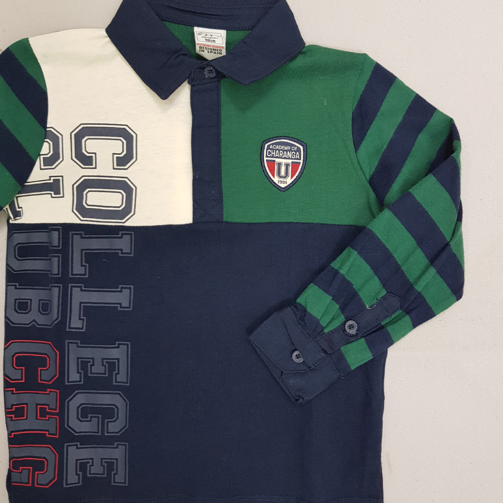 بلوز یقه دار پسرانه 29269 سایز 2 تا 12 سال مارکcharanga