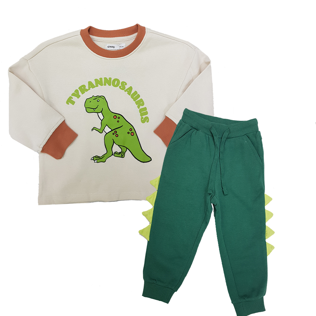 ست پلیور شلوار پسرانه 29267 سایز 3 تا 10 سال مارک SINSAY