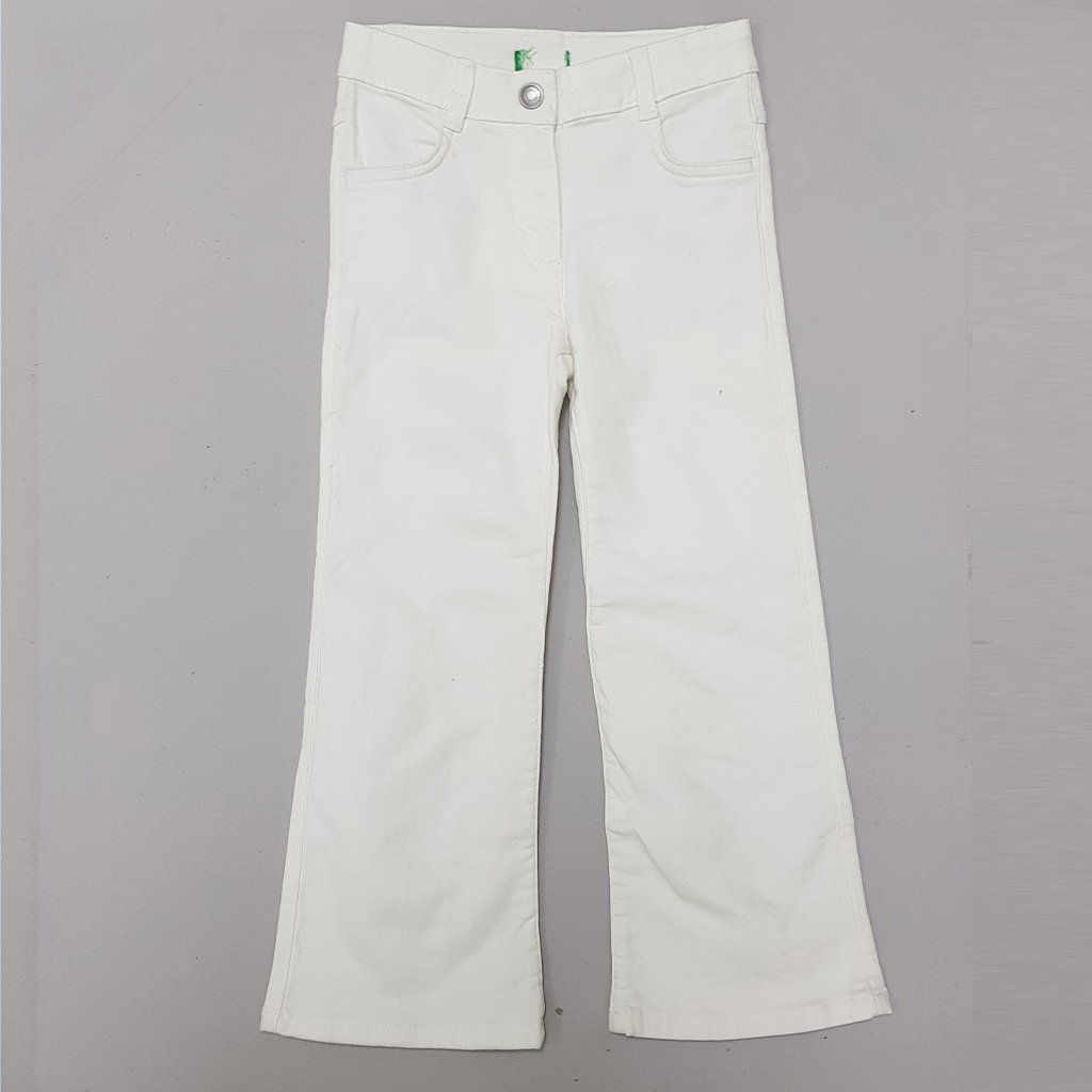 شلوار کتان دخترانه 29252 سایز 8 تا 18 سال مارک United Of Color Benetton