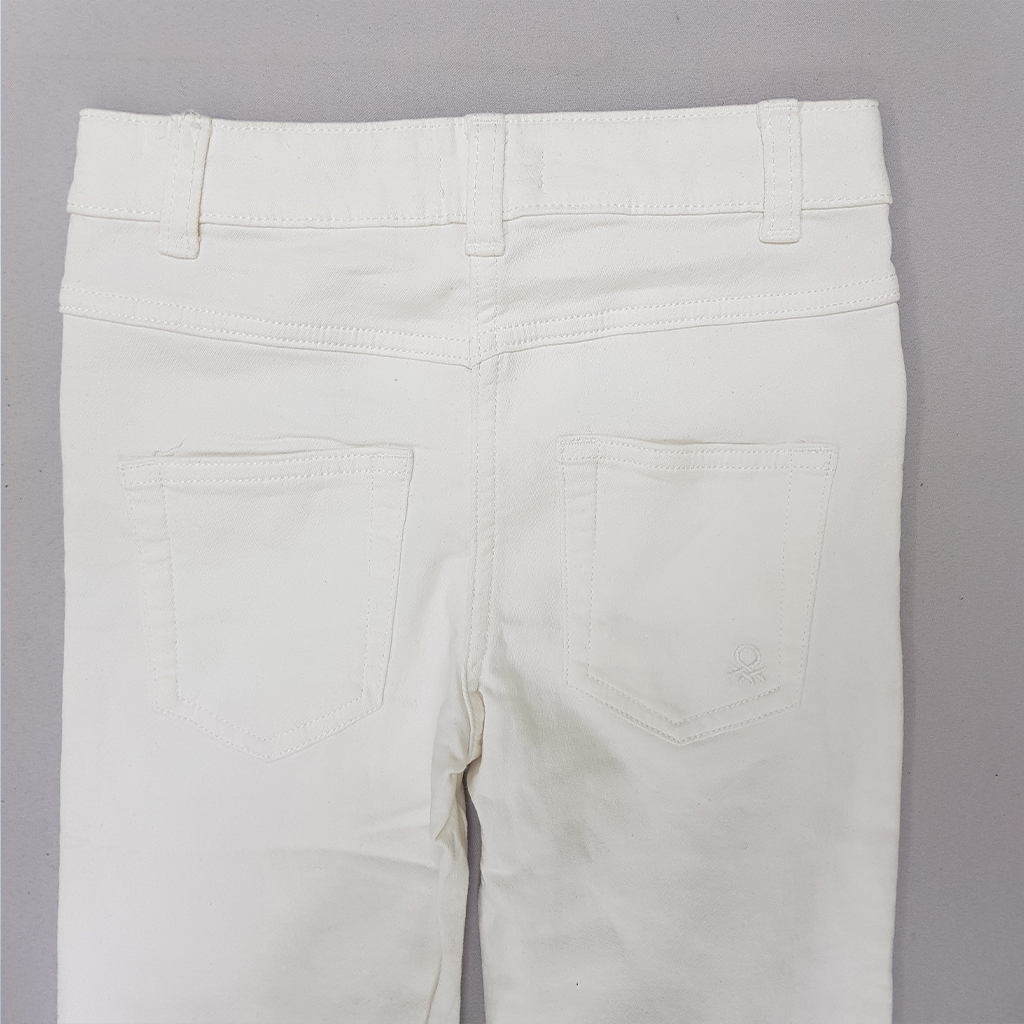 شلوار کتان دخترانه 29252 سایز 8 تا 18 سال مارک United Of Color Benetton