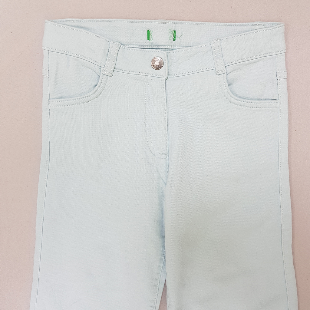 شلوار کتان دخترانه 29252 سایز 8 تا 18 سال مارک United Of Color Benetton