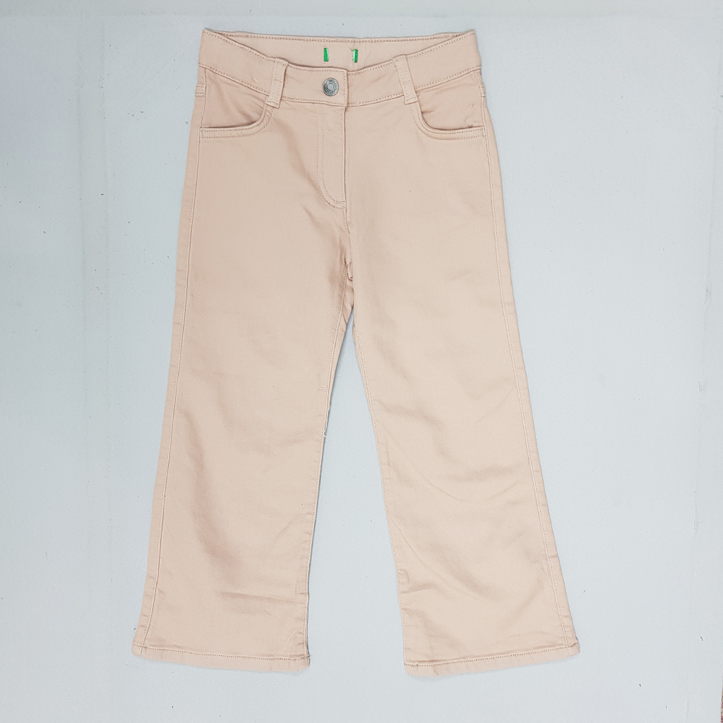 شلوار کتان دخترانه 29252 سایز 8 تا 18 سال مارک United Of Color Benetton