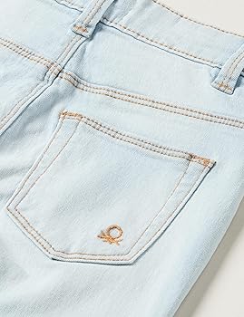 شلوار کتان دخترانه 29252 سایز 8 تا 18 سال مارک United Of Color Benetton