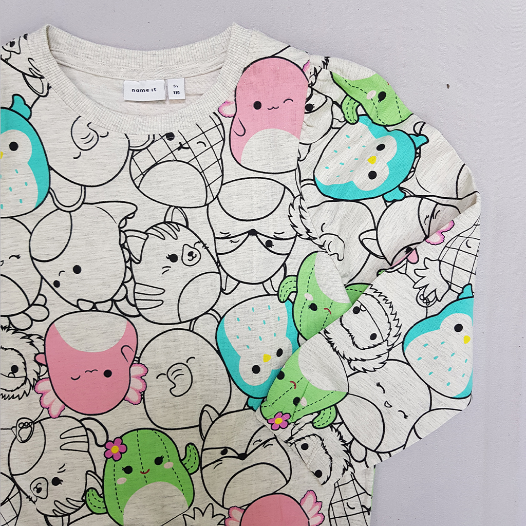 پلیور دخترانه 29238 سایز 5 تا 10 سال مارک NAME IT