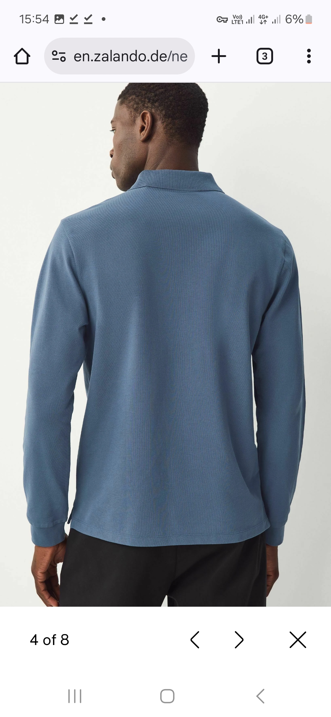 بلوز یقه دار مردانه 29236 مارک POLANCO