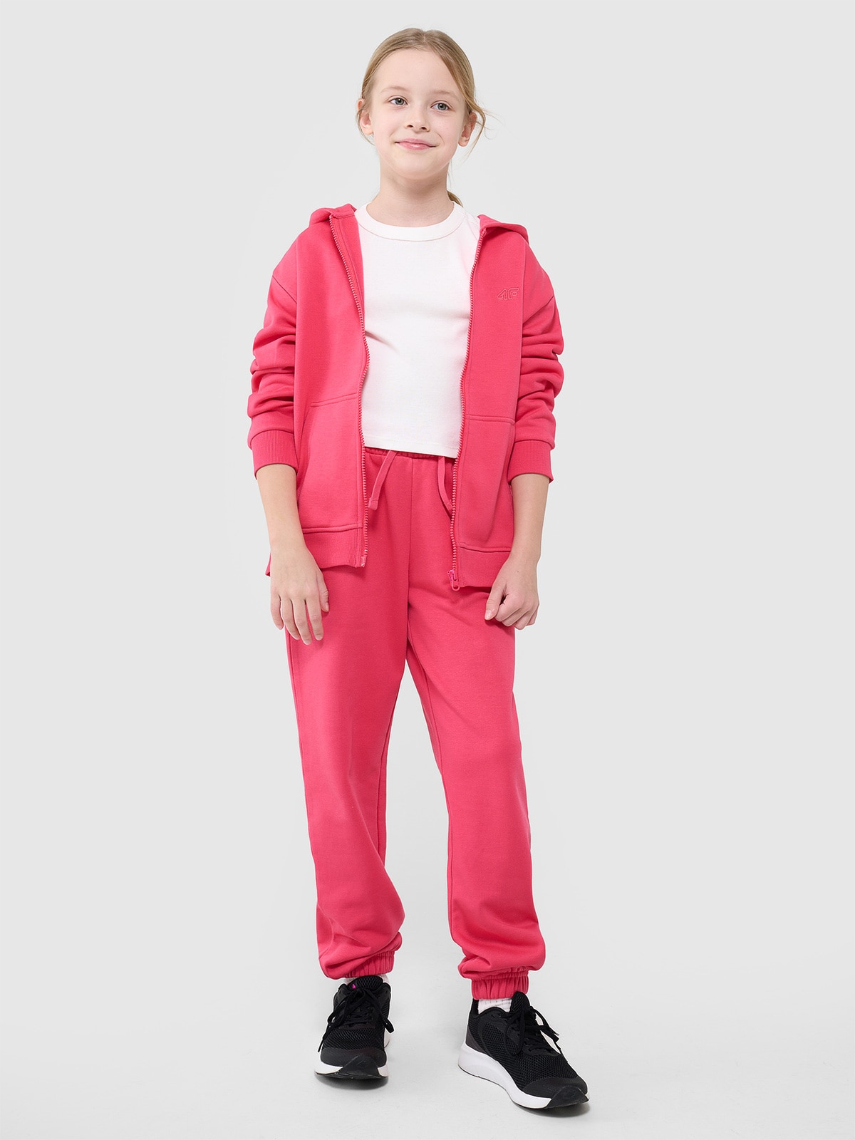 سویشرت دخترانه 29272 سایز 7 تا 14 سال مارک 4F