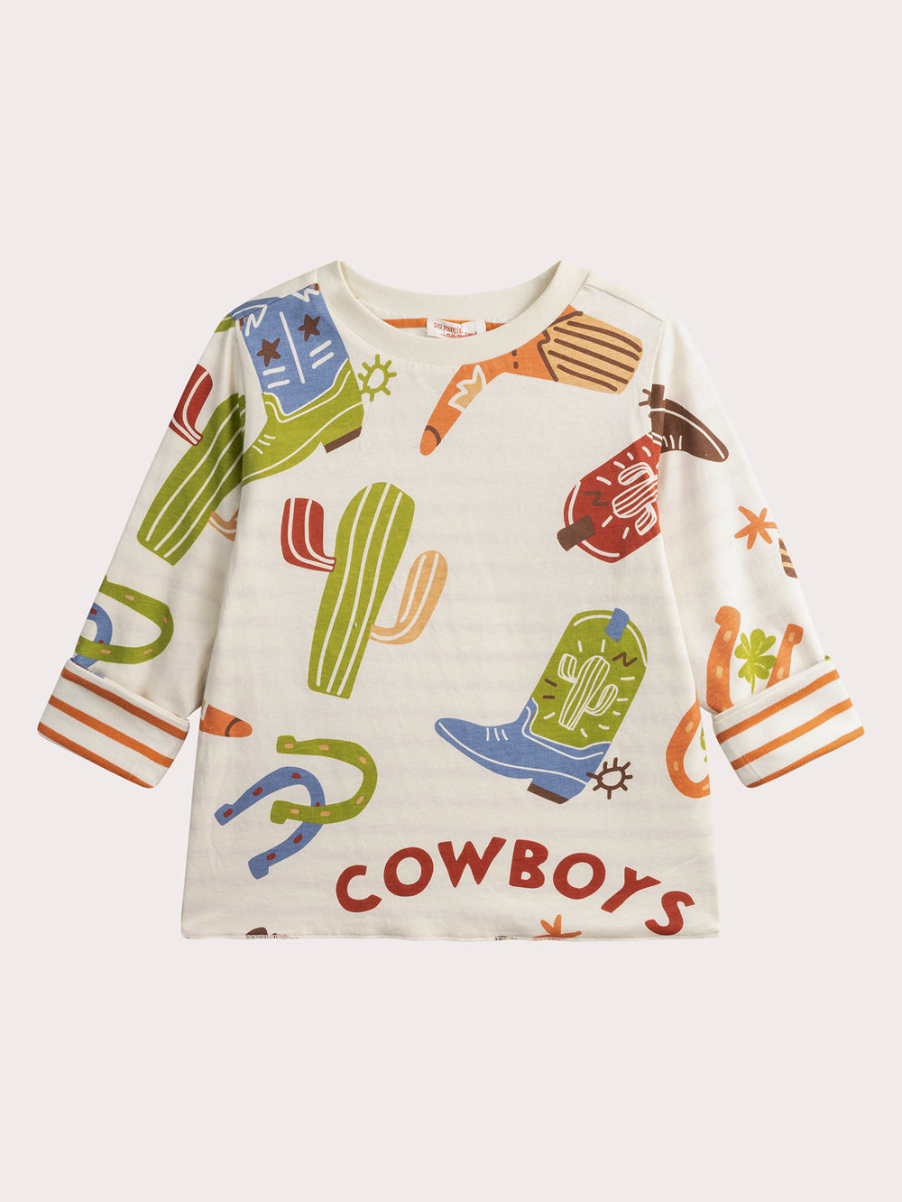 بلوز دو رو پسرانه 29218 سایز 4 تا 12 سال مارک Dupareil