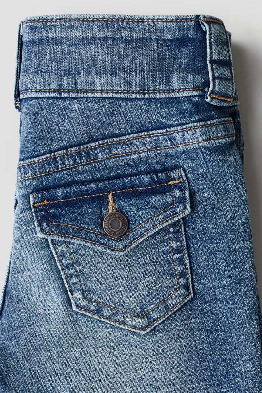 شلوار جینز بوت کات دخترانه 29239 سایز 8 تا 15 سال مارک H&M