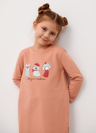 بلوز بلند دخترانه 29215 سایز 3 تا 10 سال مارک SINSAY