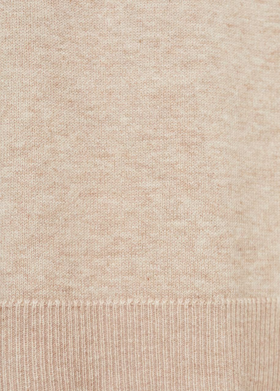 بافت یقه اسکی دخترانه 29241 سایز 5 تا 14 سال مارک MANGO