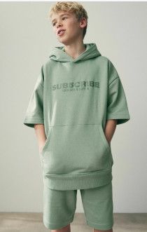 ست هودی و شلوارک پسرانه 29266 سایز 4 تا 14 سال کد 4 مارک NEXT