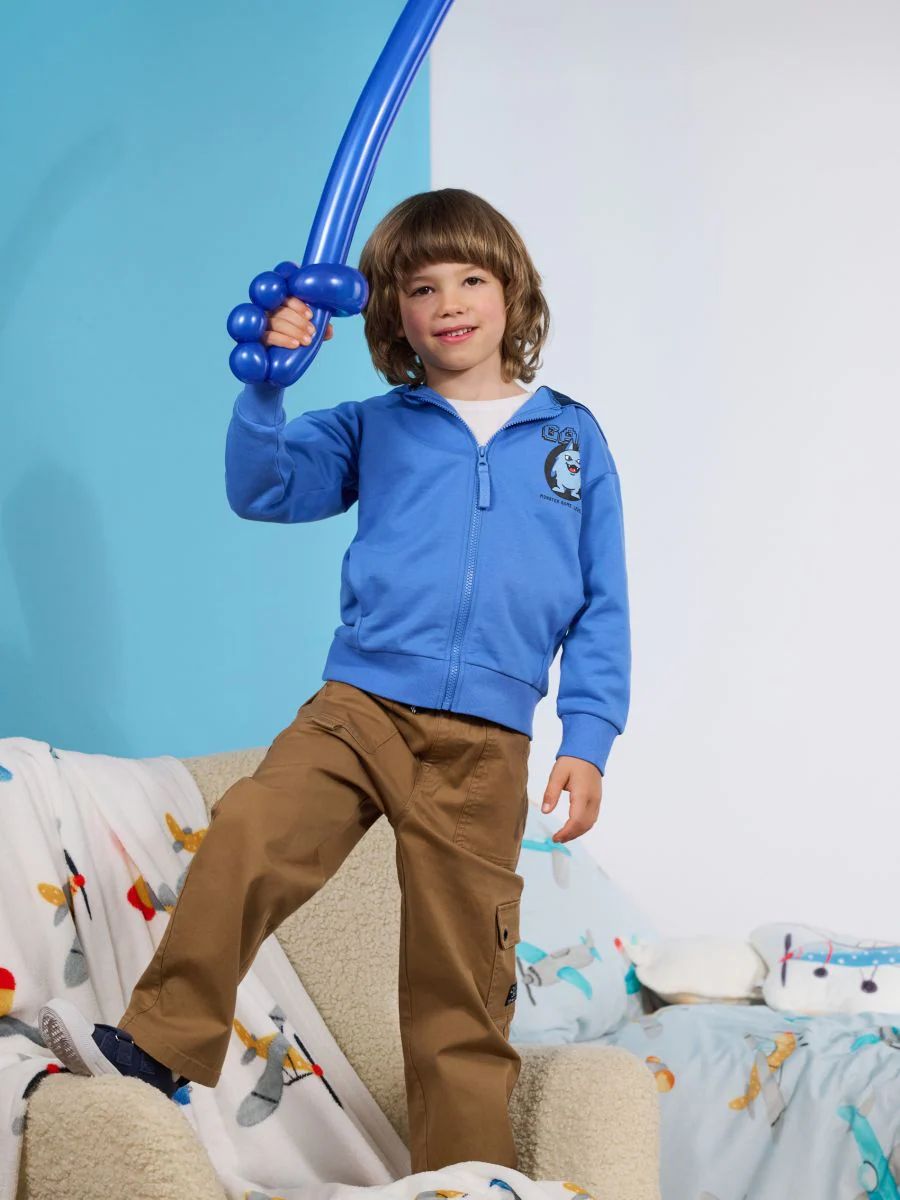 سویشرت پسرانه 29211 سایز 2 تا 10 سال مارک SINSAY