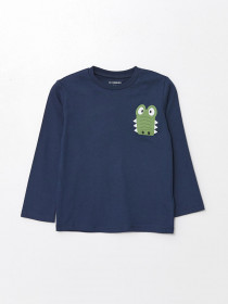 بلوز پسرانه 29227 سایز 9 ماه تا 8 سال کد 32 مارک LC WALKIKI