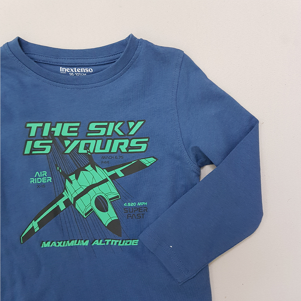 بلوز پسرانه 29227 سایز 3 تا 14 سال کد 30 مارک Inextenso