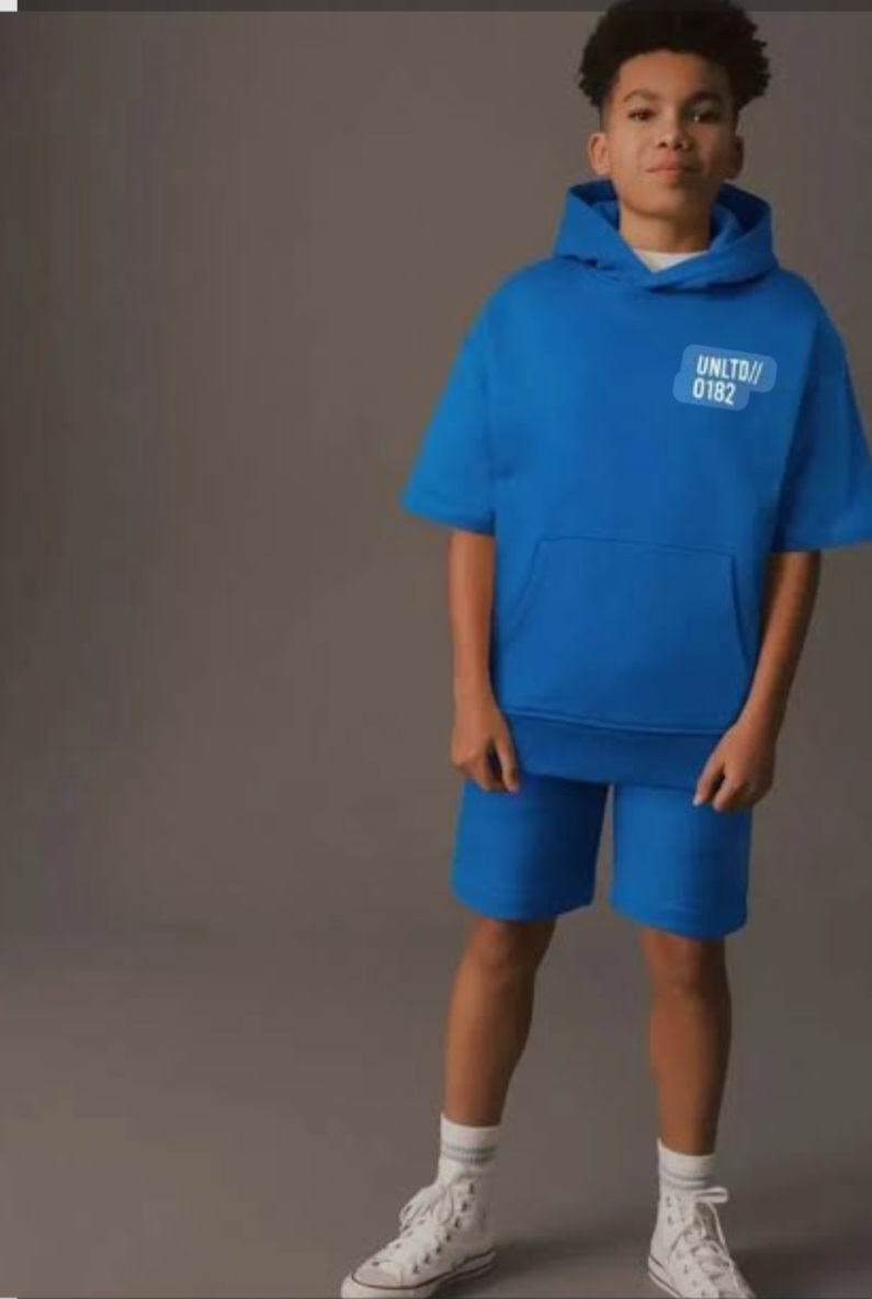 ست هودی و شلوارک 29266 سایز 4 تا 14 سال کد 1 مارک NEXT