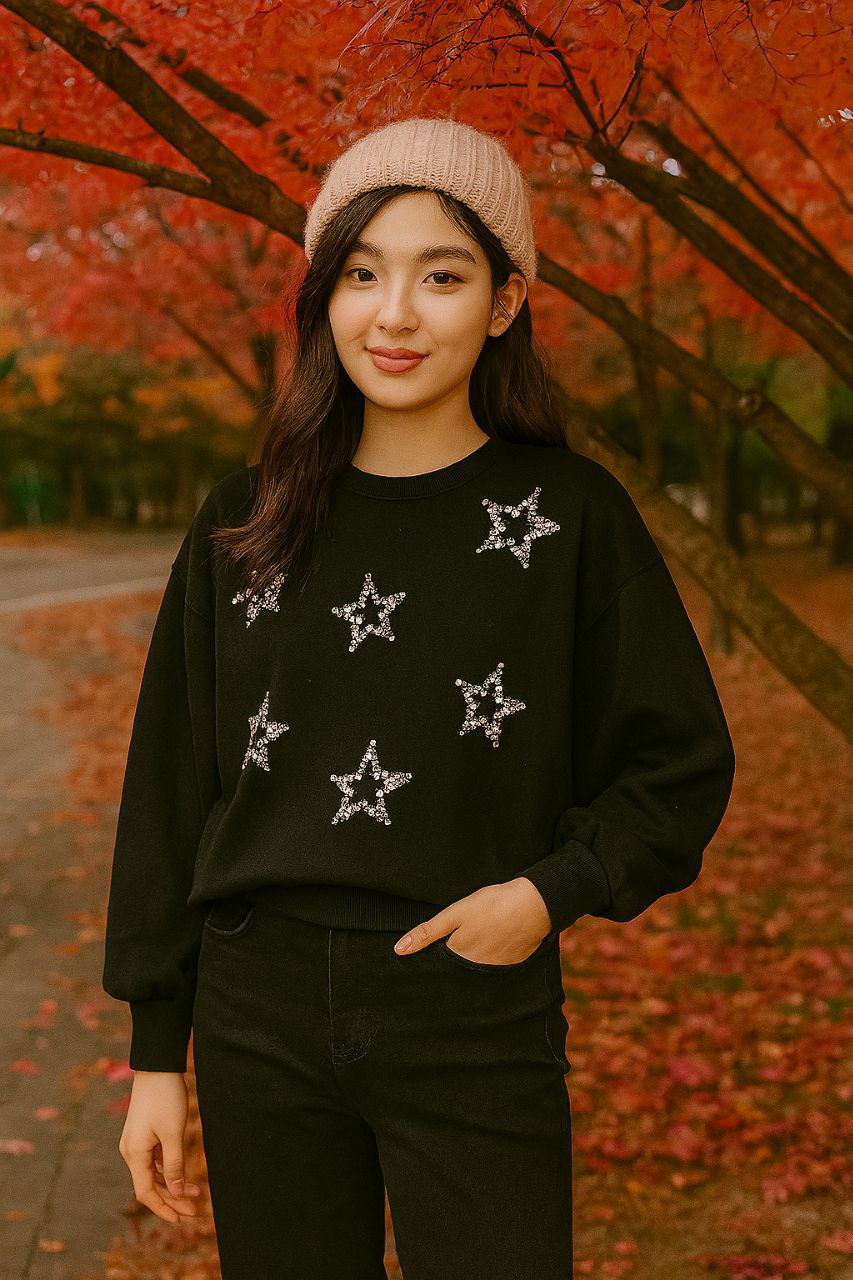 دورس پاییزه نگین دار زنانه کد 418493