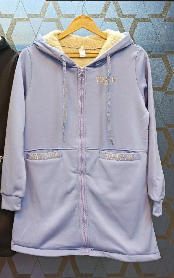 سویشرت بلند داخل کرک زنانه کد 418496