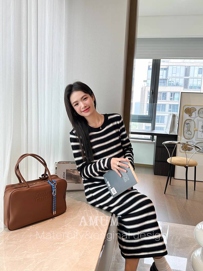 پیراهن بافت گرم بالا زنانه کد 418499