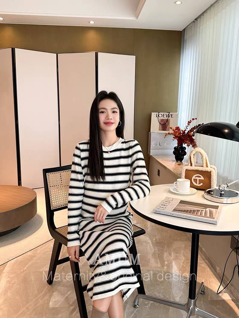 پیراهن بافت گرم بالا زنانه کد 418499