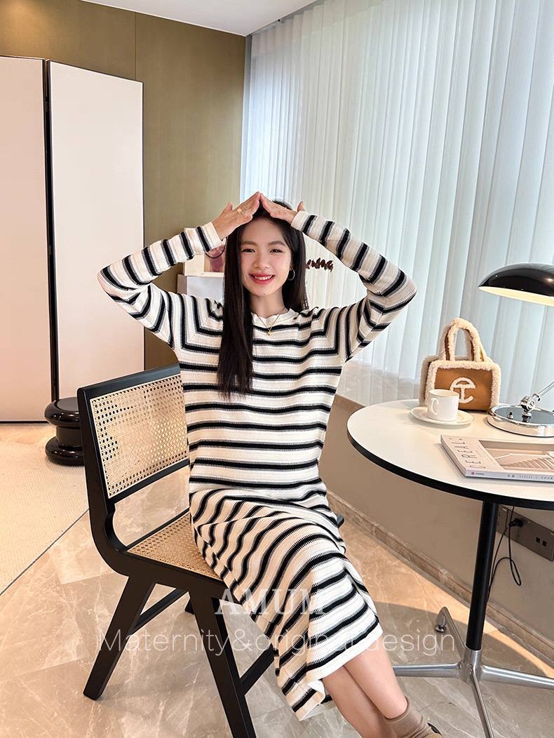 پیراهن بافت گرم بالا زنانه کد 418499