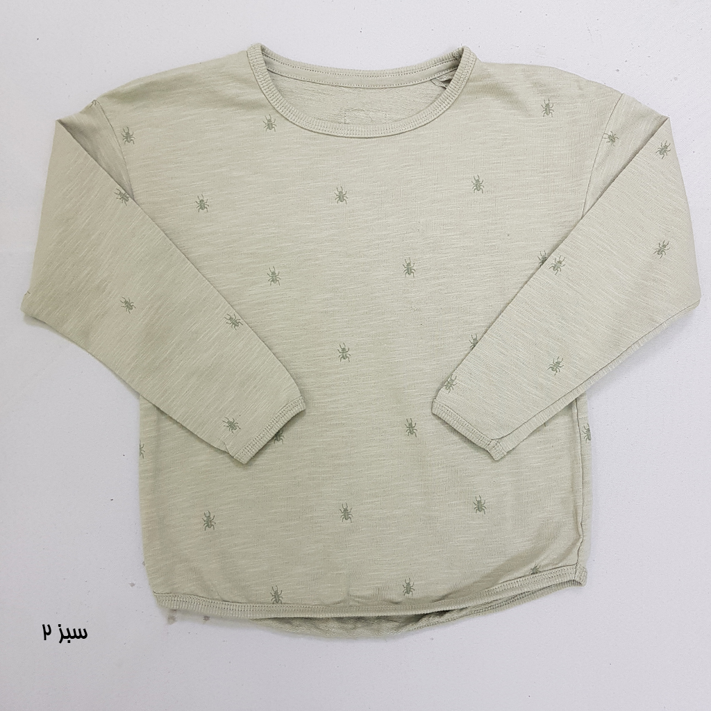 بلوز پسرانه 29227 سایز 3 ماه تا 6 سال کد 35 مارک Reserved   *