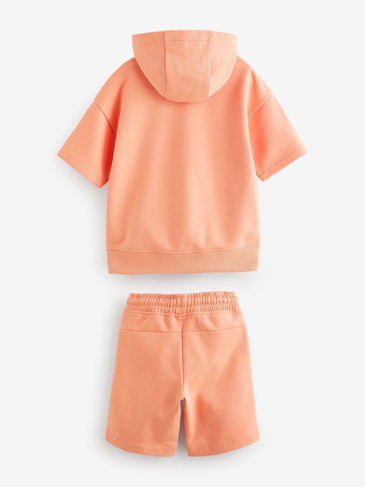 ست هودی و شلوارک پسرانه 29266 سایز 4 تا 14 سال کد 2 مارک NEXT