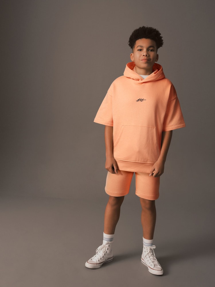 ست هودی و شلوارک پسرانه 29266 سایز 4 تا 14 سال کد 2 مارک NEXT