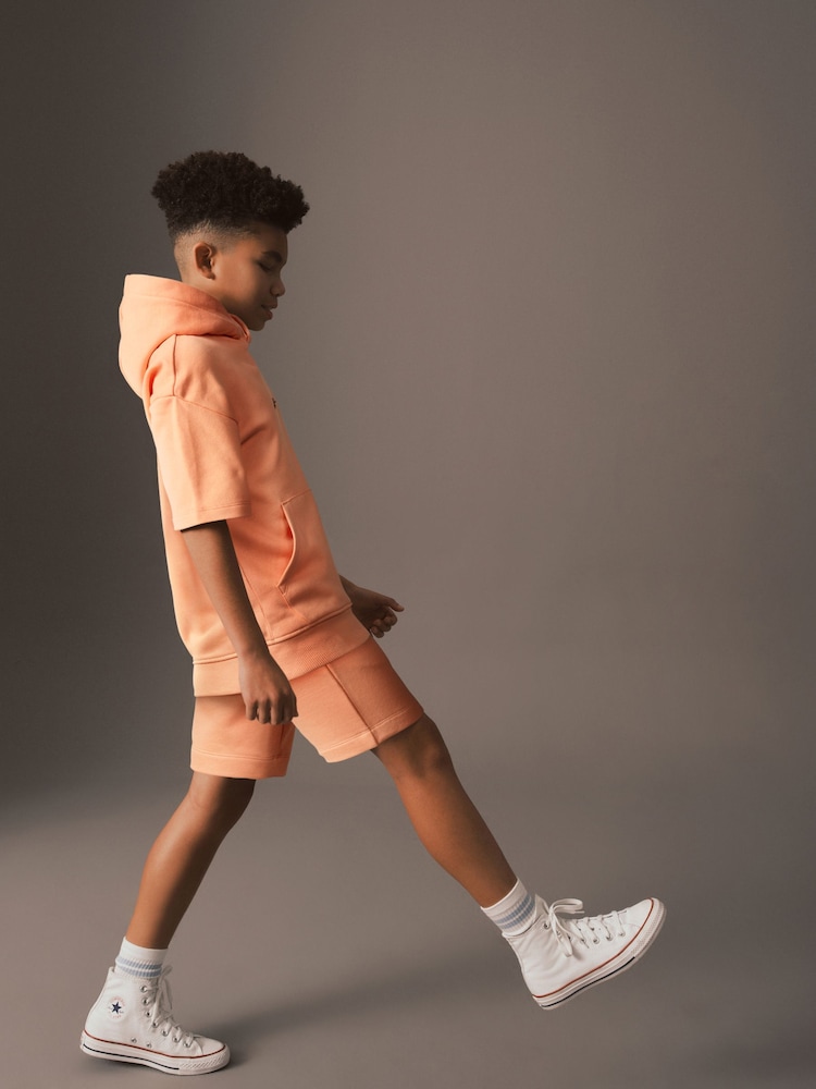 ست هودی و شلوارک پسرانه 29266 سایز 4 تا 14 سال کد 2 مارک NEXT