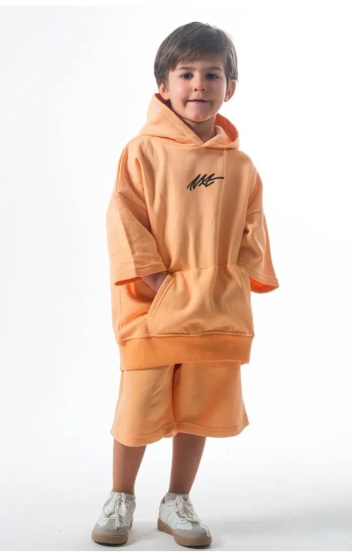 ست هودی و شلوارک پسرانه 29266 سایز 4 تا 14 سال کد 2 مارک NEXT