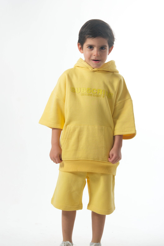 ست هودی و شلوارک پسرانه 29266 سایز 4 تا 14 سال کد 3 مارک NEXT