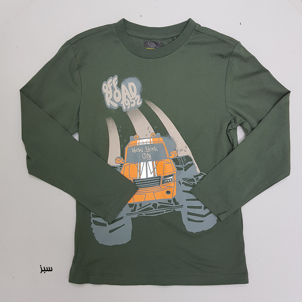 بلوز پسرانه 29227 سایز 3 تا 12 سال کد 40 مارک OVS