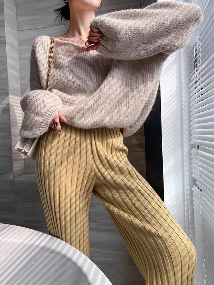 شلوار بافت زنانه کد 418504