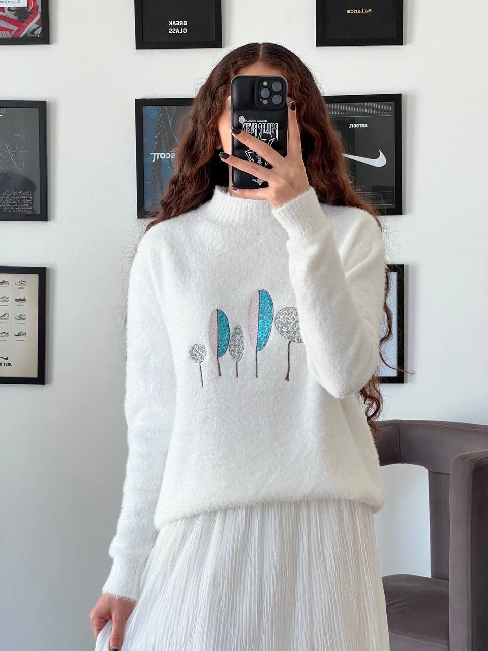 بافت موهر زنانه کد 418511