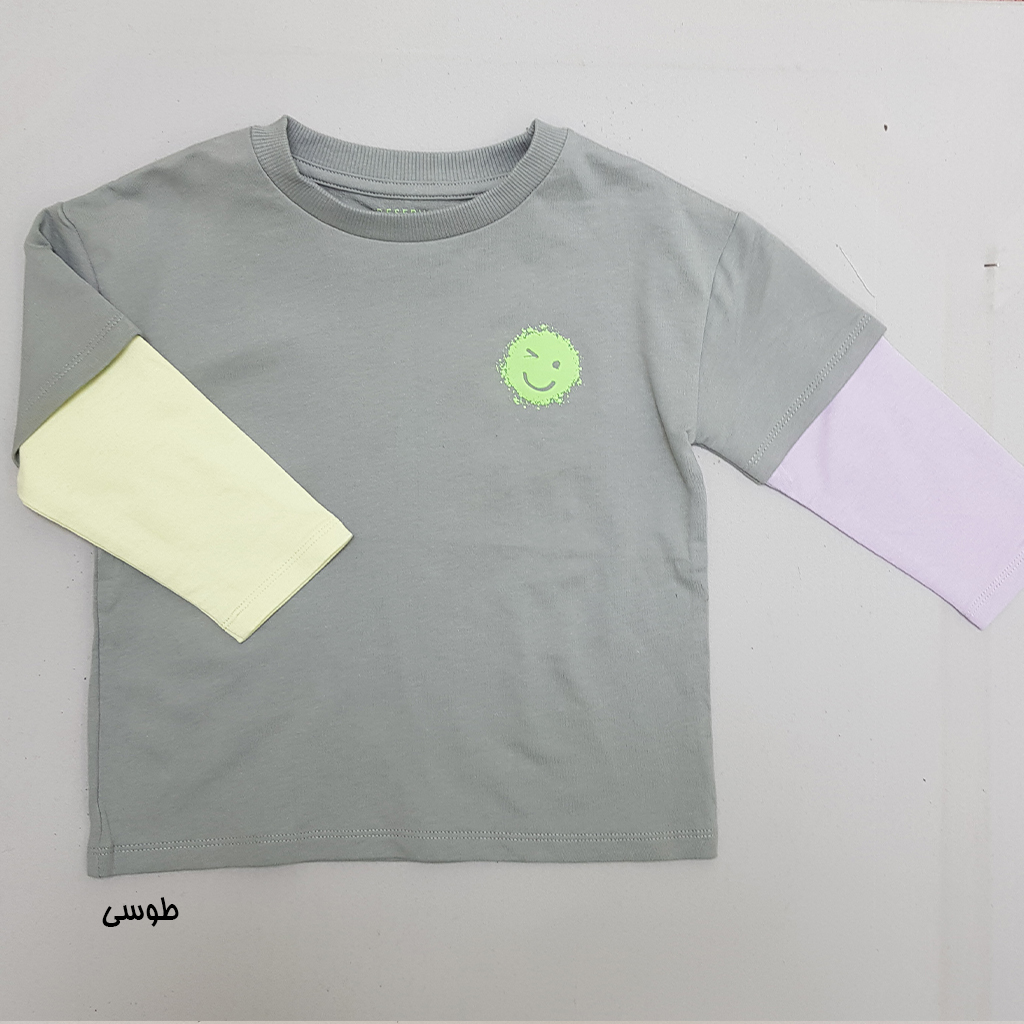 بلوز پسرانه 29227 سایز 18 ماه تا 6 سال کد 39 مارک Reserved   *