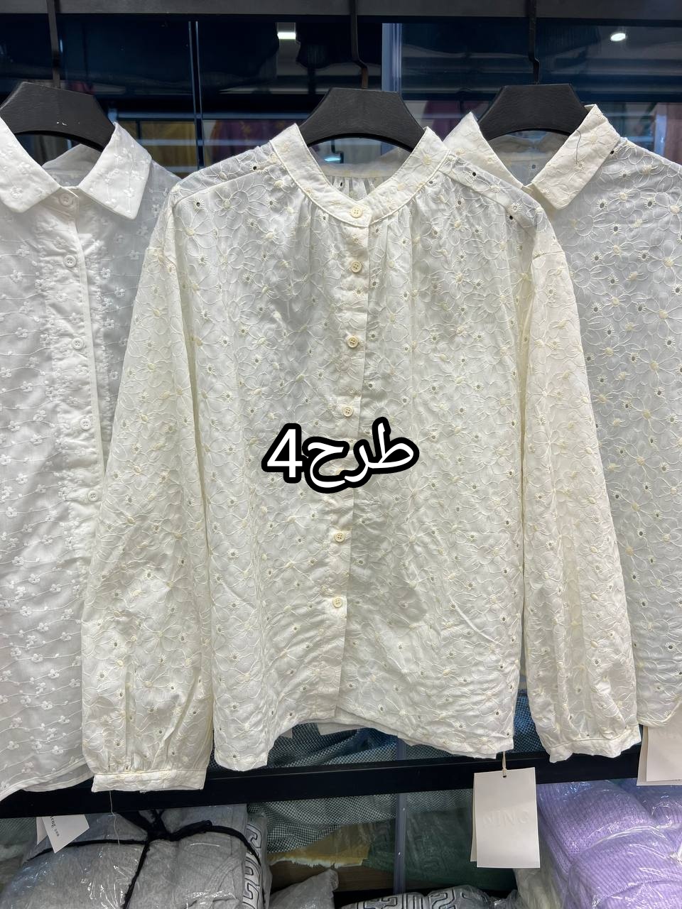 شومیز خامه دوزی زنانه کد 418529