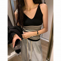 تاپ بافت راه راه زنانه کد 418531