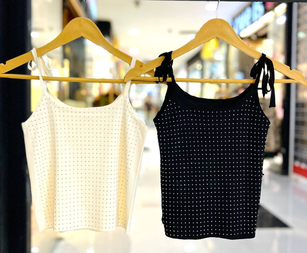 تاپ بافت نگینی زنانه کد 418533