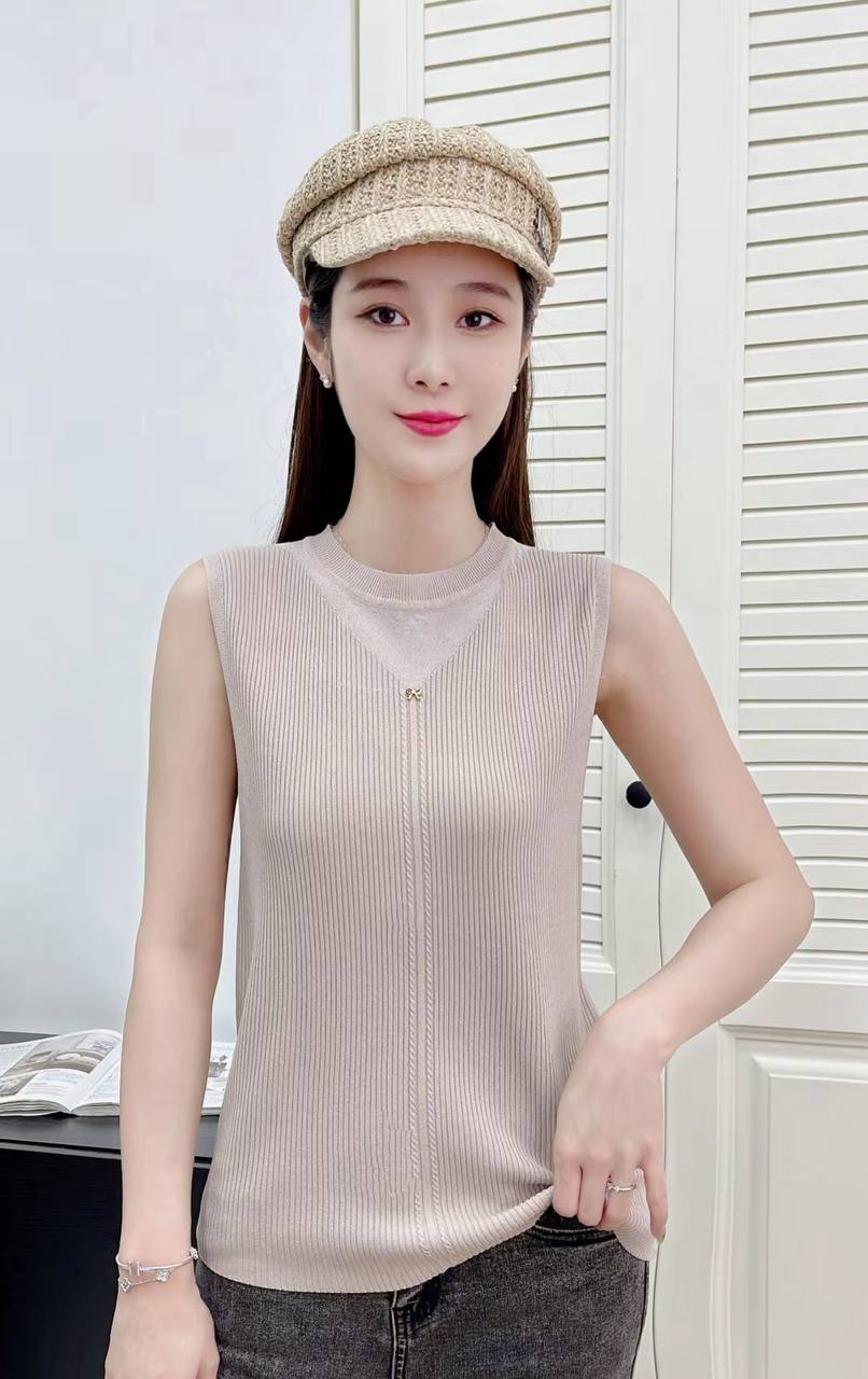 تاپ بافت سنجاق پاپیونی زنانه کد 418534