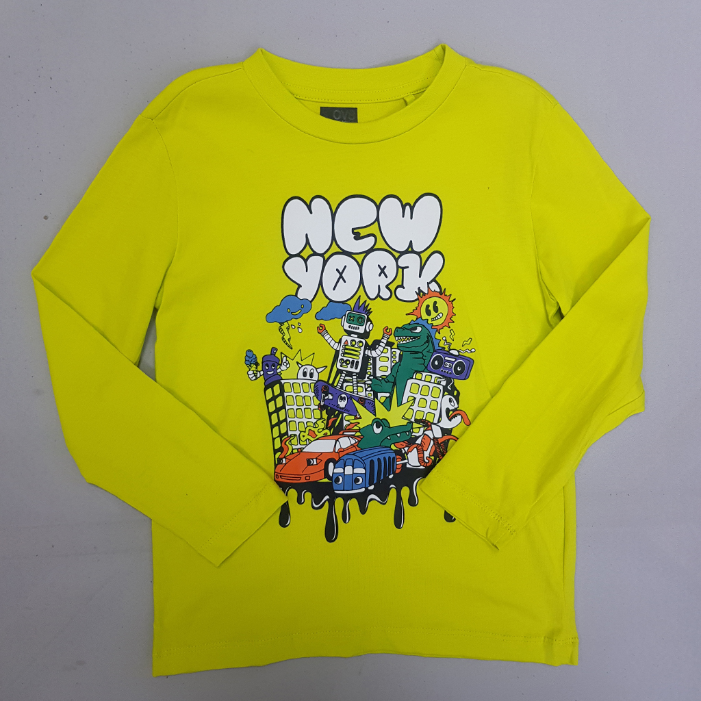 بلوز پسرانه 29191 سایز 3 تا 10 سال کد 2 مارک OVS   *