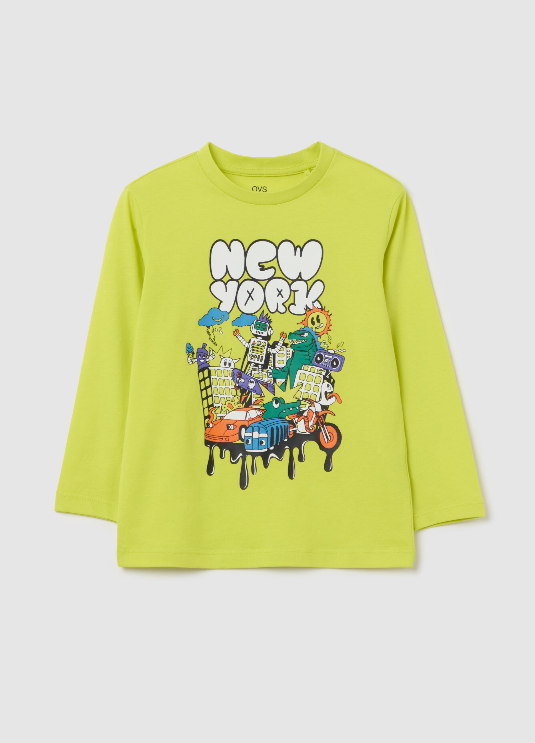 بلوز پسرانه 29191 سایز 3 تا 10 سال کد 2 مارک OVS   *