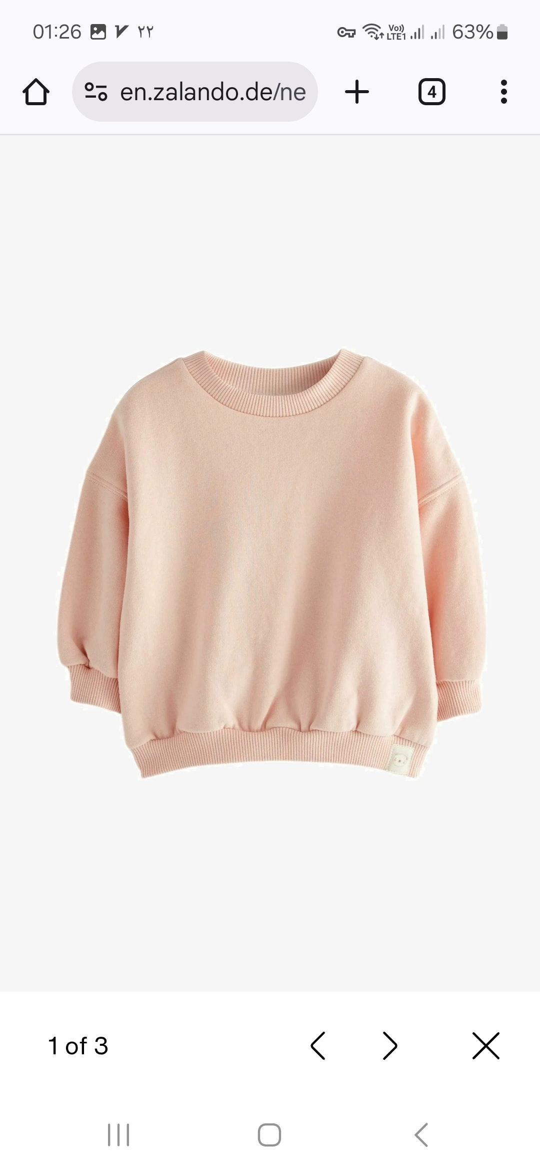 پلیور دخترانه 28959 سایز 2 تا 16 سال کد 2 مارک NEXT   *