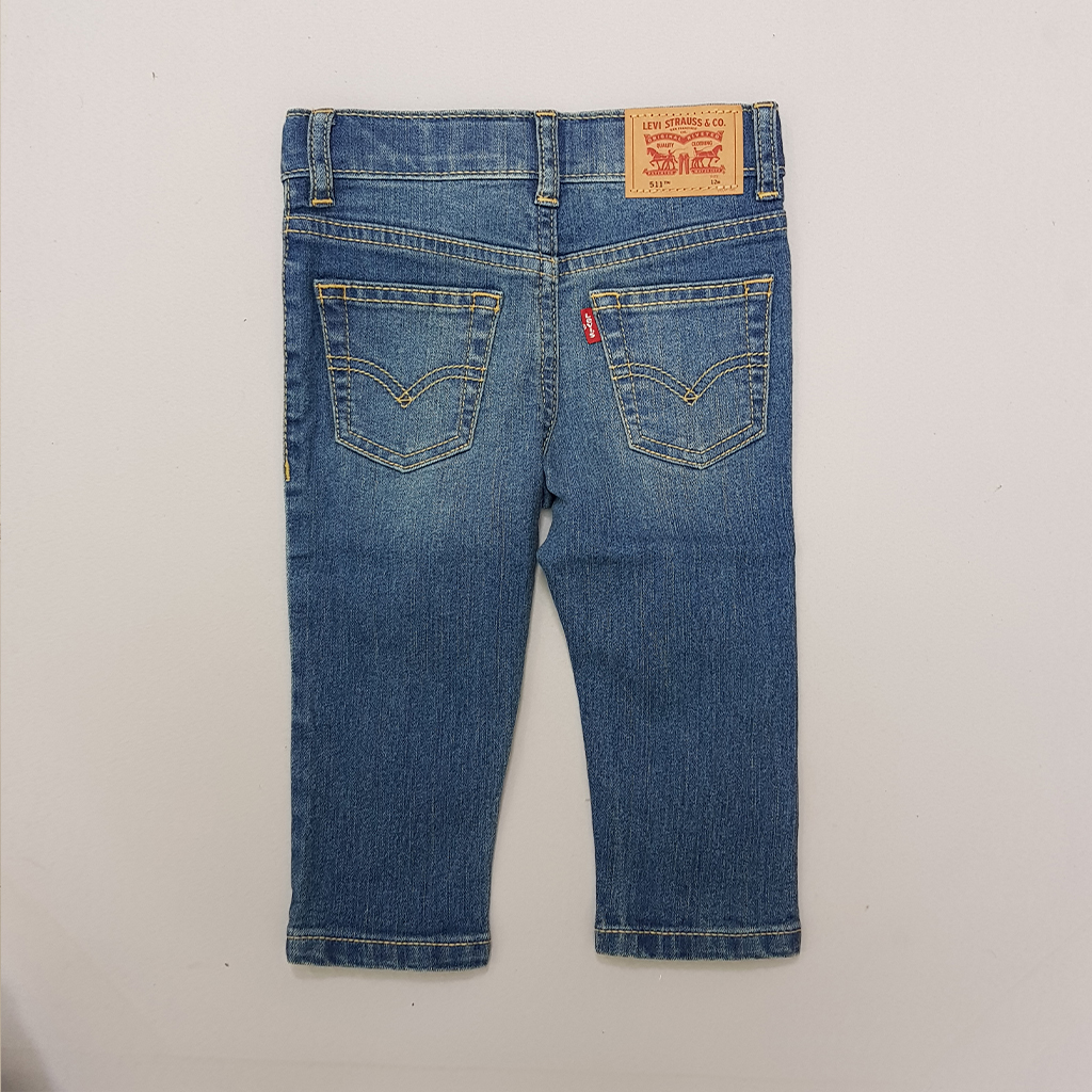 شلوار جینز پسرانه 29058 سایز 12 ماه تا 13 سال کد 1 مارک Levis   *